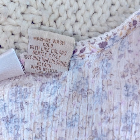 Vintage pastel top size large - Picture 6 of 8